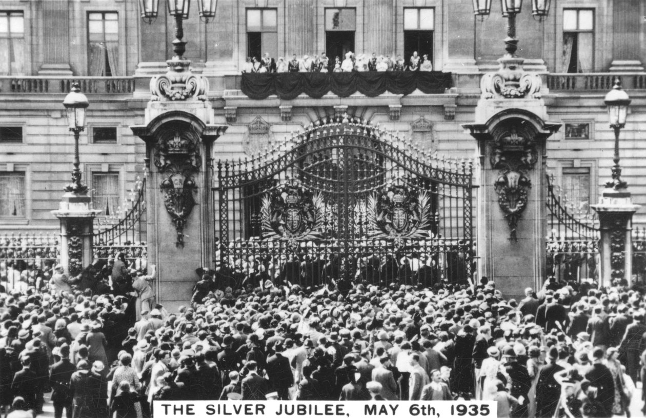 Król Jerzy kontra Srebrny Jubileusz, Londyn, 6 maja 1935 r. autorstwa Unbekannt