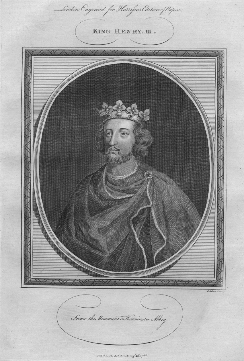 Król Henryk III, 1786. autorstwa Unbekannt