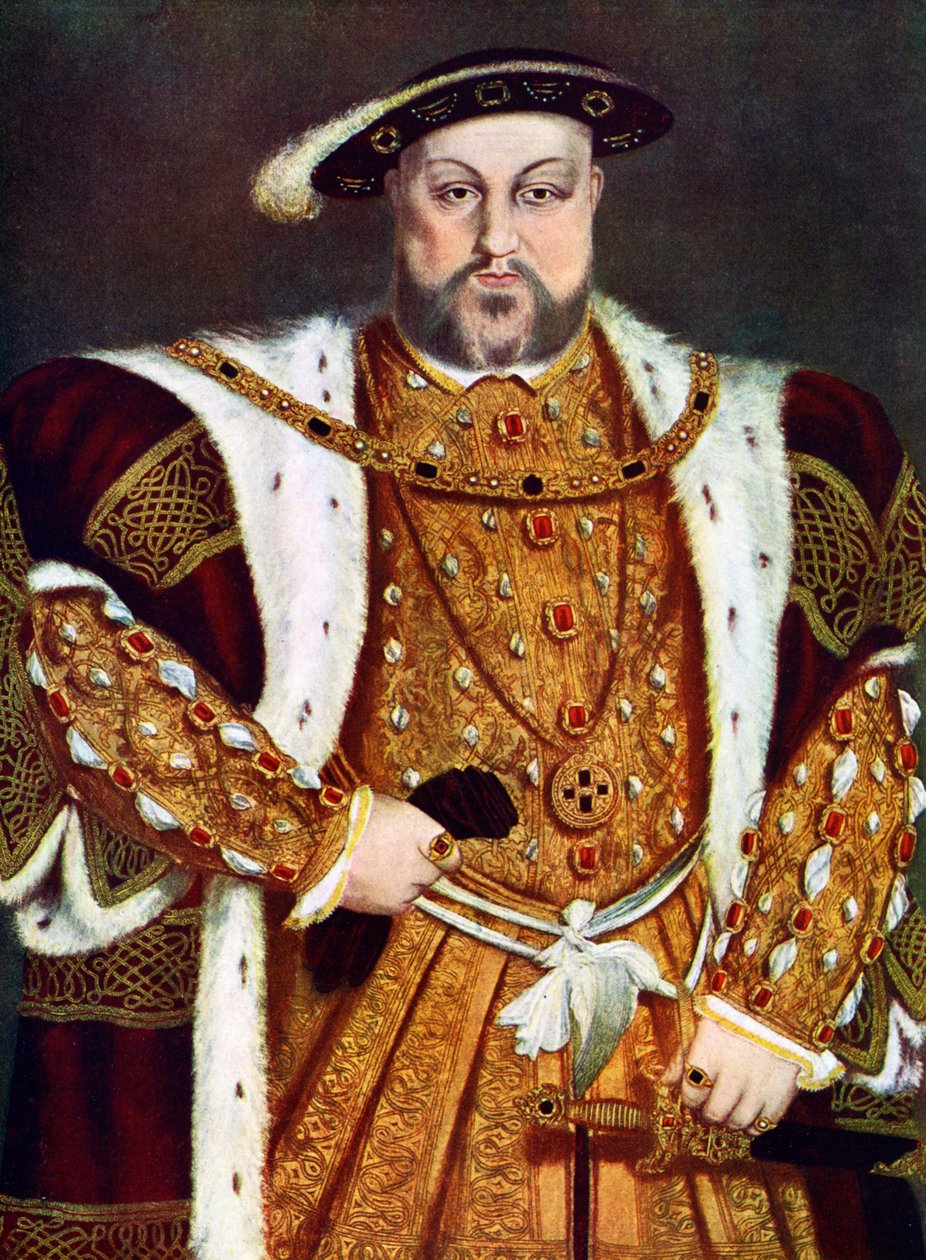 Król Henryk VIII, ok. 1538-1547, ok. 1900-1920 autorstwa Unbekannt