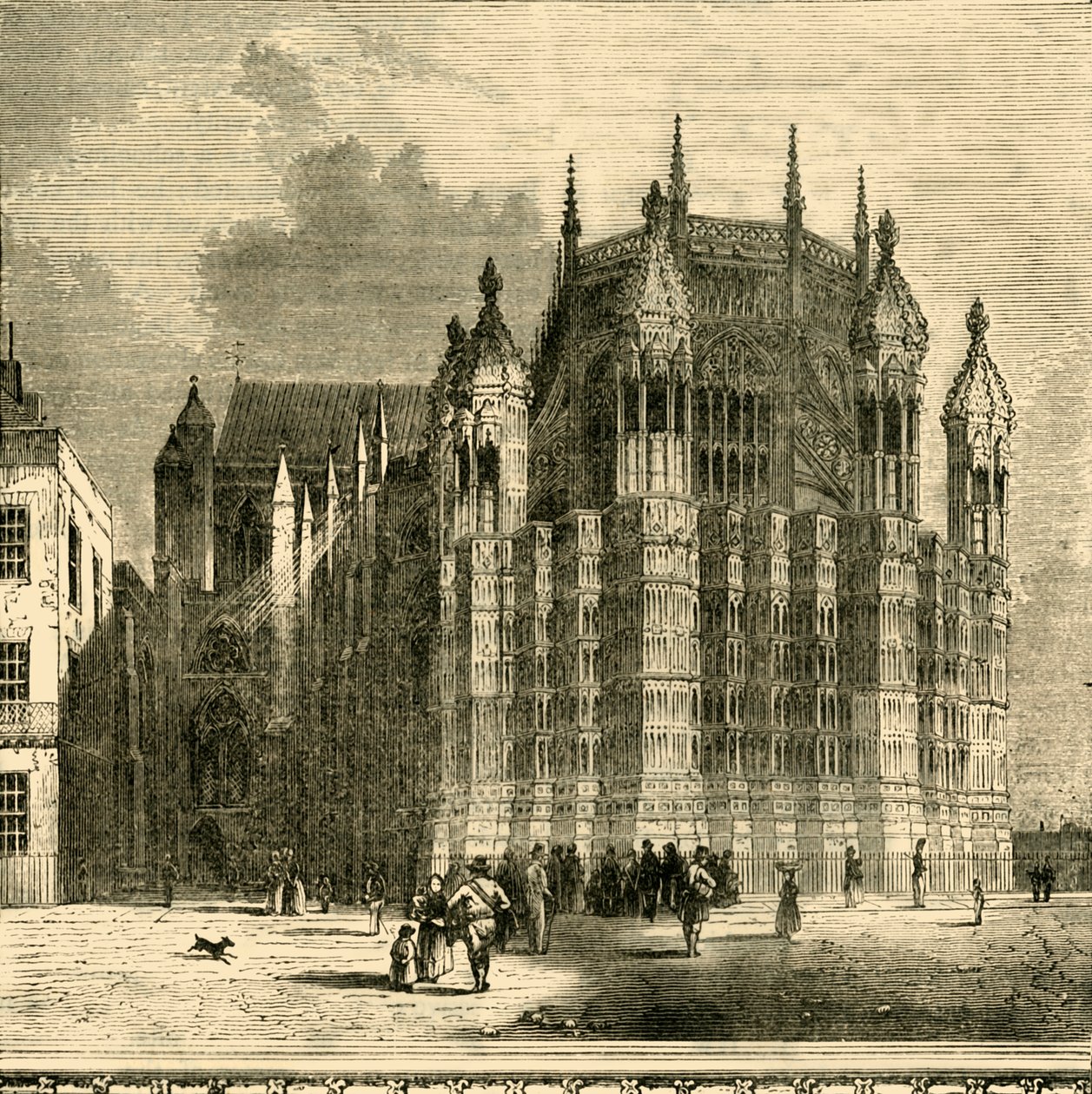 Kaplica króla Henryka VII, 1881. autorstwa Unbekannt