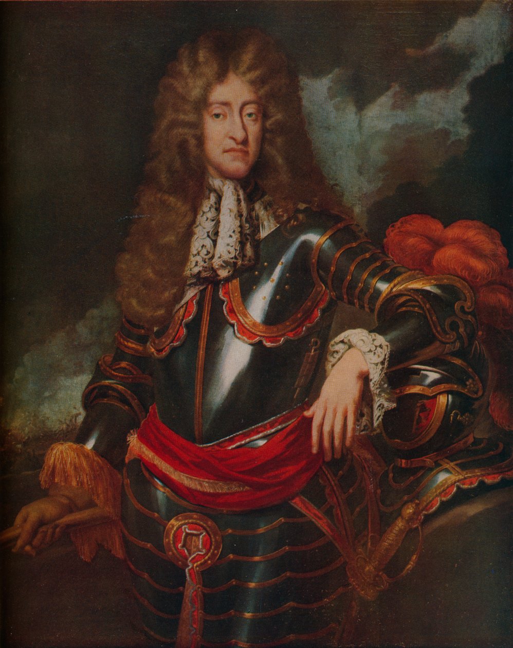 Król Jakub II, c1690 autorstwa Unbekannt