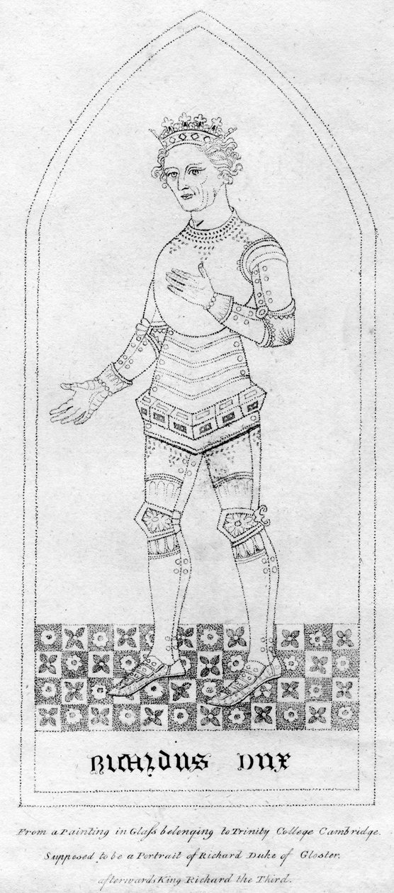 Król Ryszard III, 1452-1485 autorstwa Unbekannt