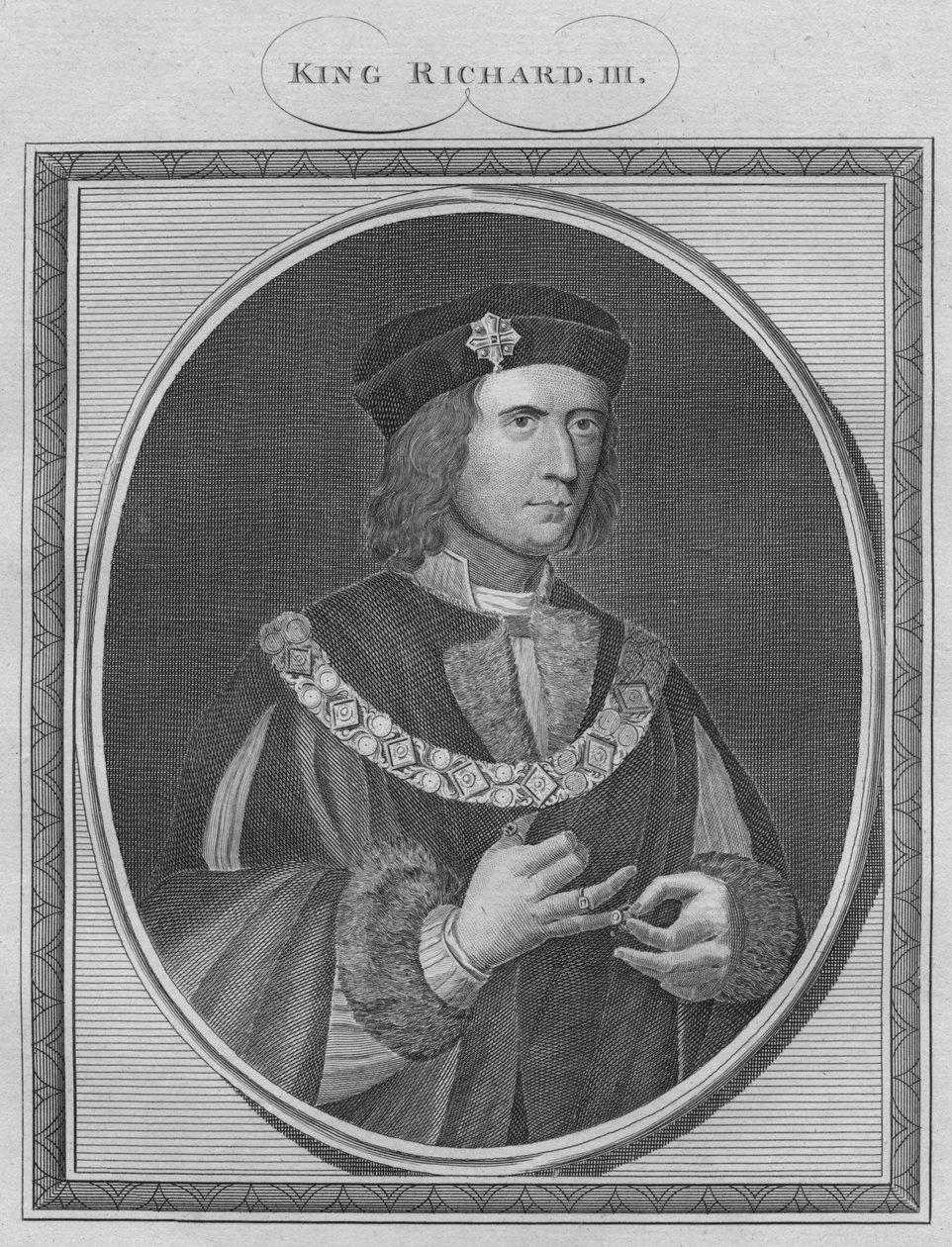Król Ryszard III, 1786. autorstwa Unbekannt