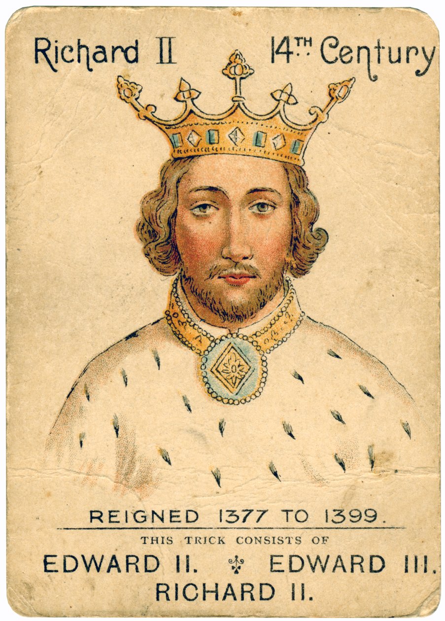 Król Ryszard II 1367-1400, 1901-1910 autorstwa Unbekannt