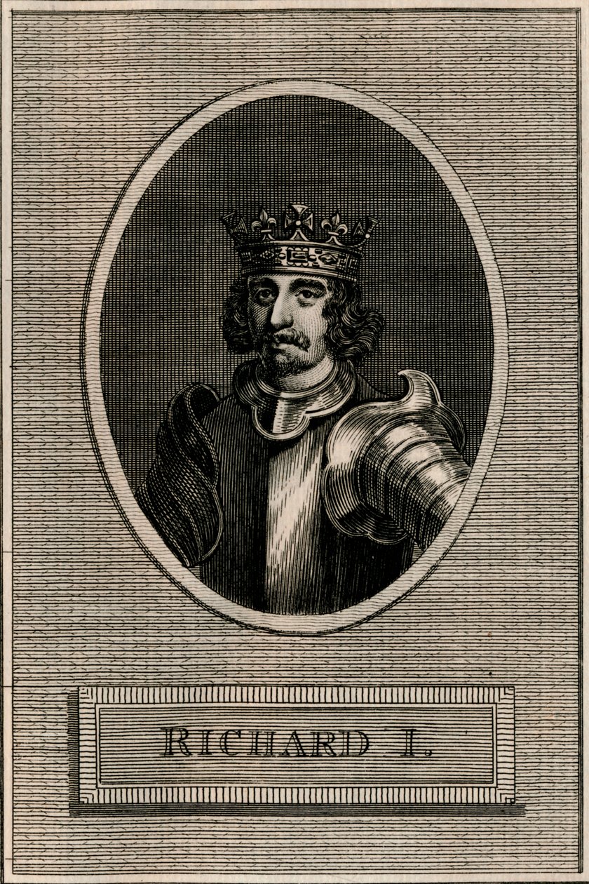 Król Ryszard I, 1793 autorstwa Unbekannt