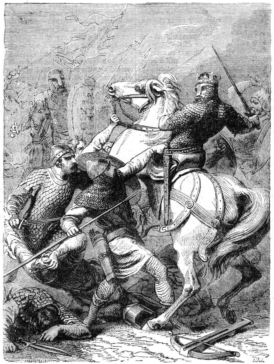 Król Stefan wzięty do niewoli, 1141 autorstwa Unbekannt