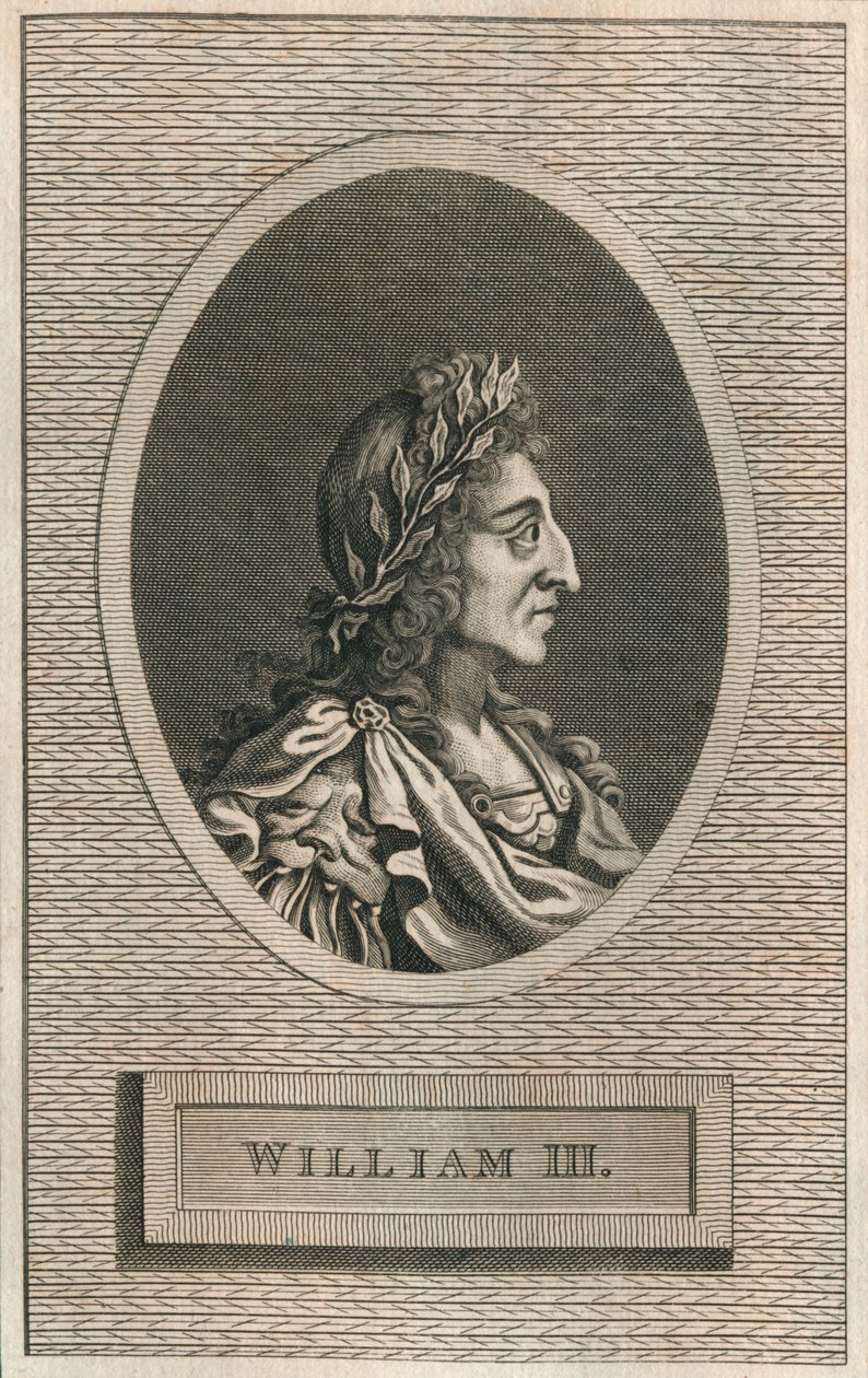 Król Wilhelm III, 1793 autorstwa Unbekannt