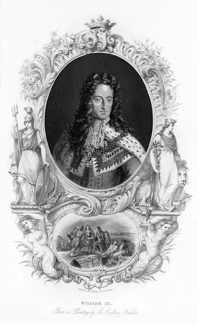 Król Wilhelm III, ok. 1850 autorstwa Unbekannt
