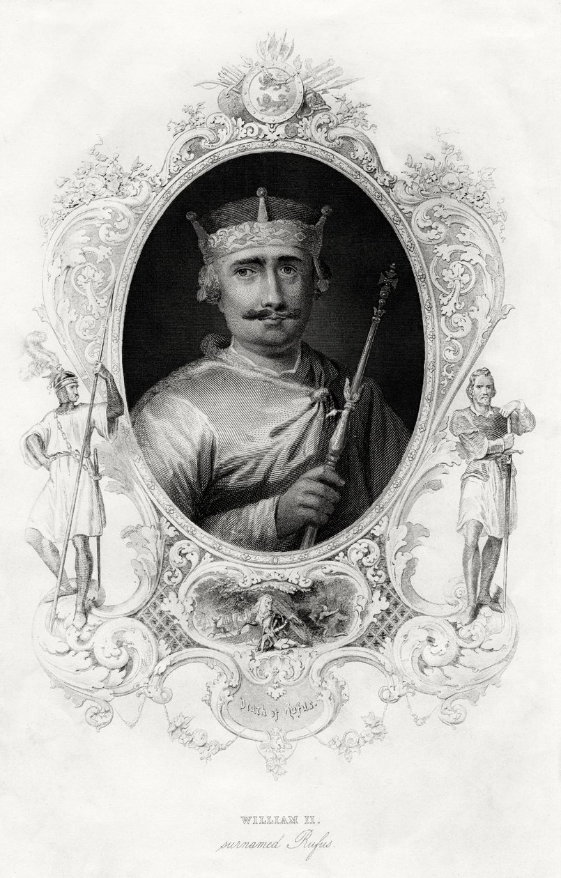 Król Anglii Wilhelm II, 1860 r autorstwa Unbekannt