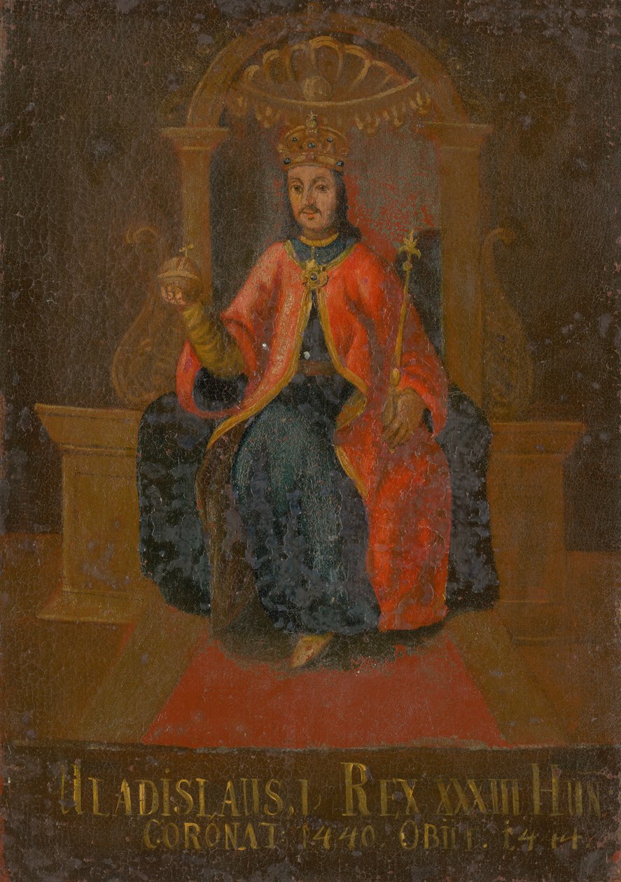 Król Władysław III Polski, Węgier i Chorwacji 1424-1444, I poł. XVIII w. autorstwa Unbekannt