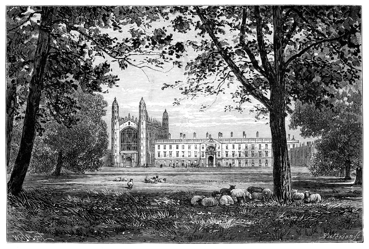 Kings College, Cambridge, 1900 autorstwa Unbekannt