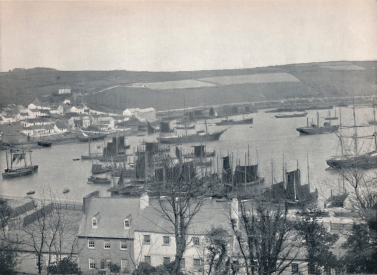 Kinsale – Flota rybacka w porcie, 1895 autorstwa Unbekannt