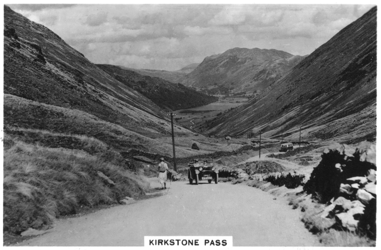 Przełęcz Kirkstone, Kraina Jezior, Kumbria, 1936 autorstwa Unbekannt