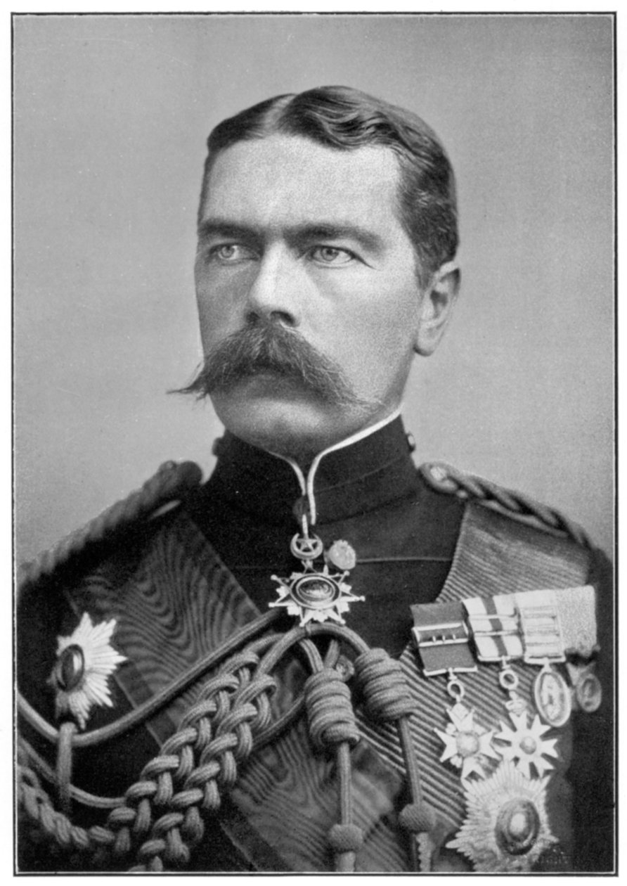 Kitchener z Chartumu w mundurze galowym, ok. 1900 autorstwa Unbekannt