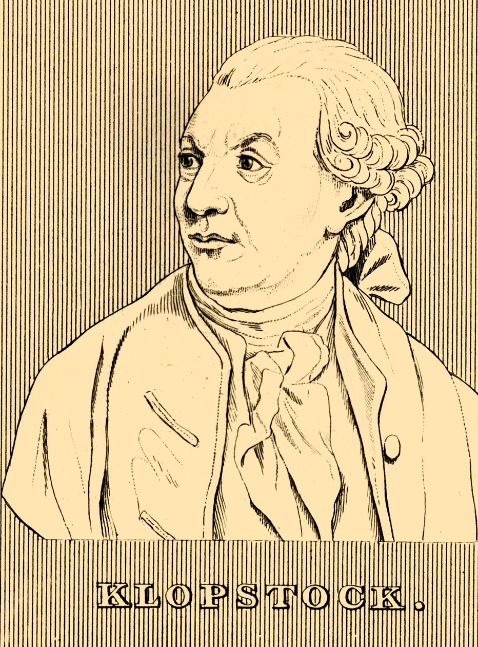 Klopstock, 1724-1803, 1830. autorstwa Unbekannt