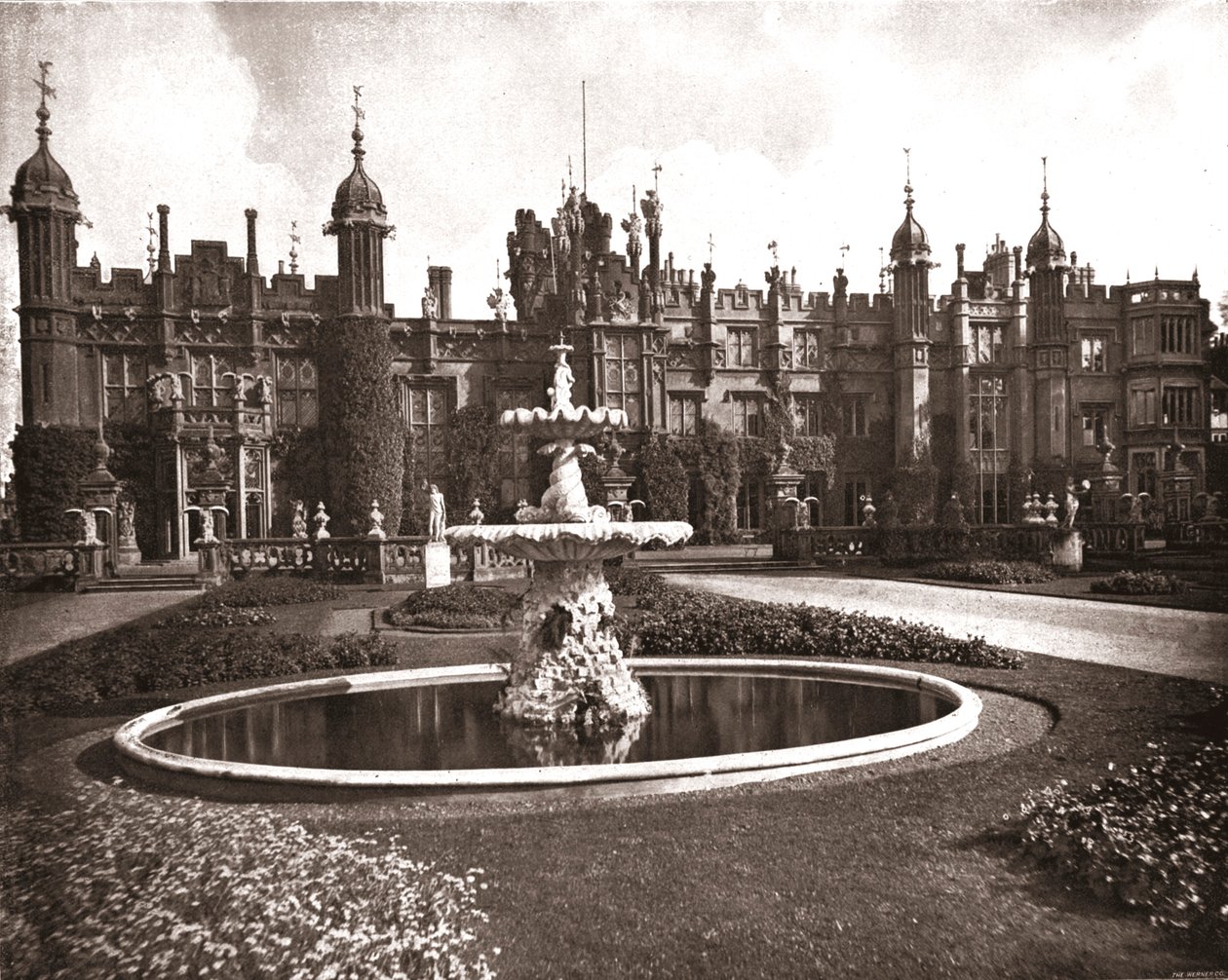 Dom Knebworthów, Hertfordshire, 1894. autorstwa Unbekannt
