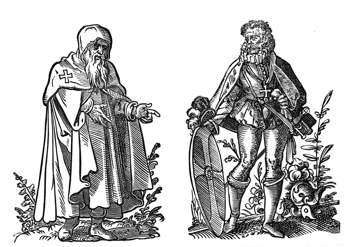 Rycerze joannici, XVI w. autorstwa Unbekannt