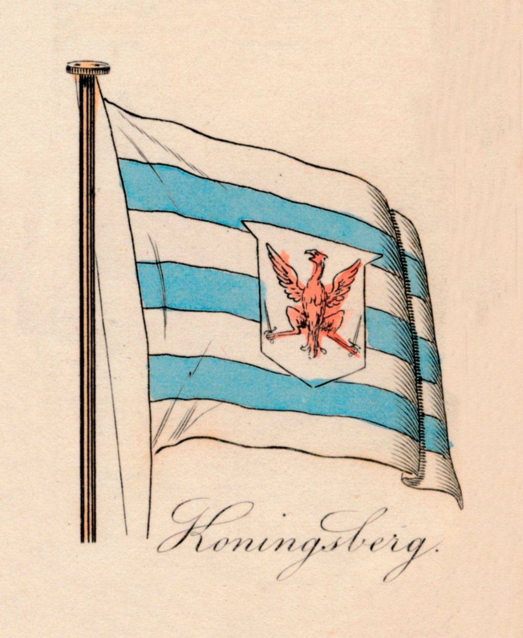 Królewca, 1838 autorstwa Unbekannt