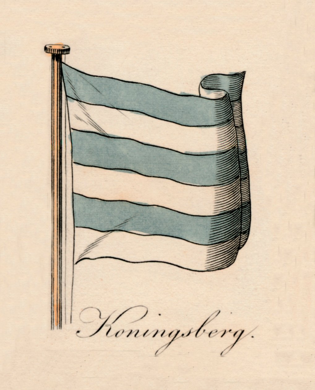 Królewca, 1838 autorstwa Unbekannt