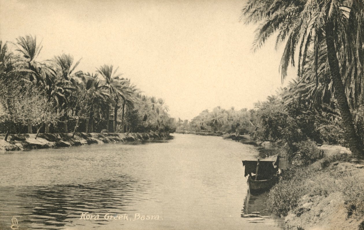 Zatoczka Kora, Basra, c1918-c1939. autorstwa Unbekannt