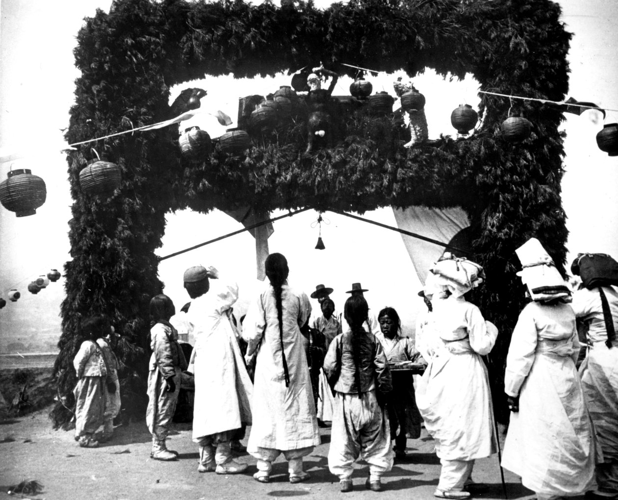 dzieci koreańskie, 1900 autorstwa Unbekannt