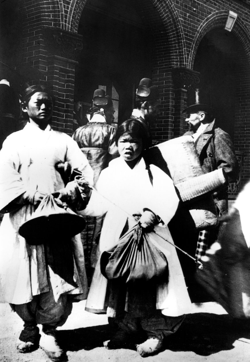 Koreańczycy, Korea, 1900 autorstwa Unbekannt