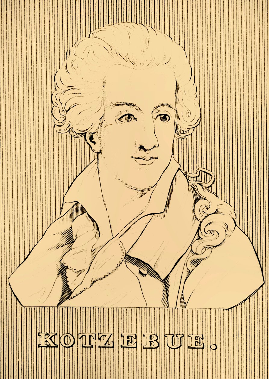 Kotzebue, 1761-1819, 1830. autorstwa Unbekannt