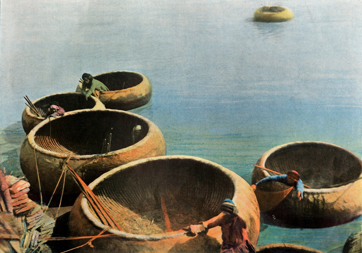 Kouffehs Sur LEuphrate, Kuphars nad Eufratem, 1900. autorstwa Unbekannt