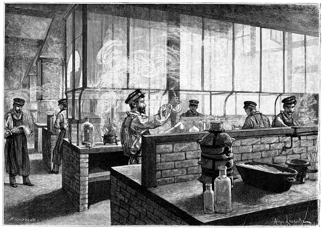 Centralna Szkoła Sztuk i Manufaktur, Paryż, 1887 autorstwa Unbekannt