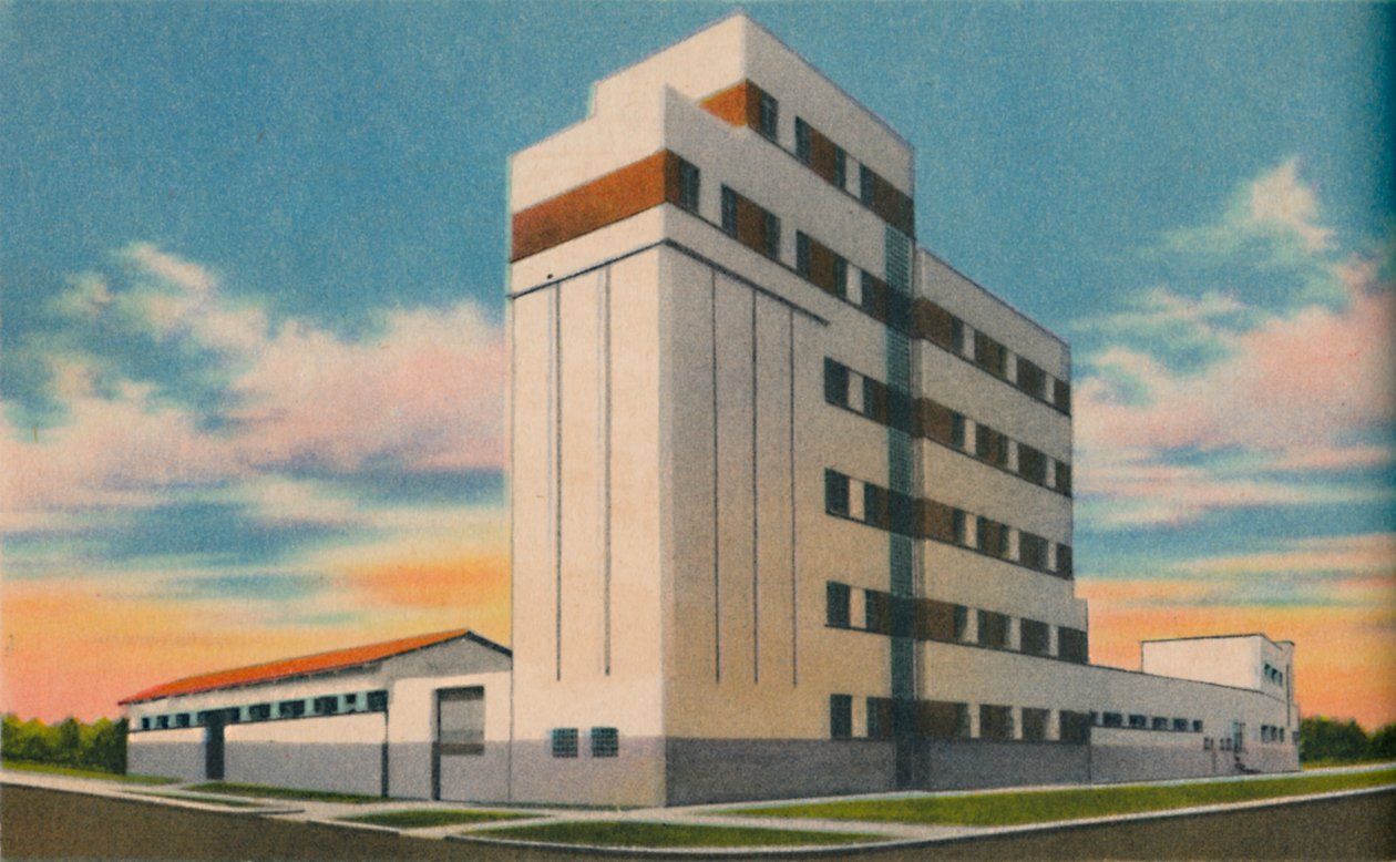 La Insuperable Wheat Silos and Mills-Generoso Mancini y Cia. S.A., Barranquilla, c1940 autorstwa Unbekannt