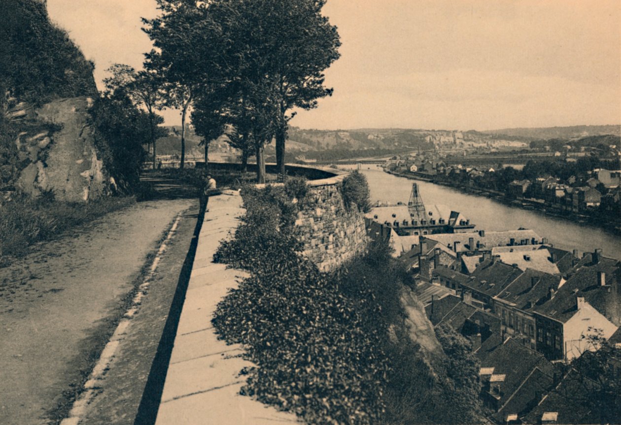 Moza widziana z Cytadeli, ok. 1900 autorstwa Unbekannt