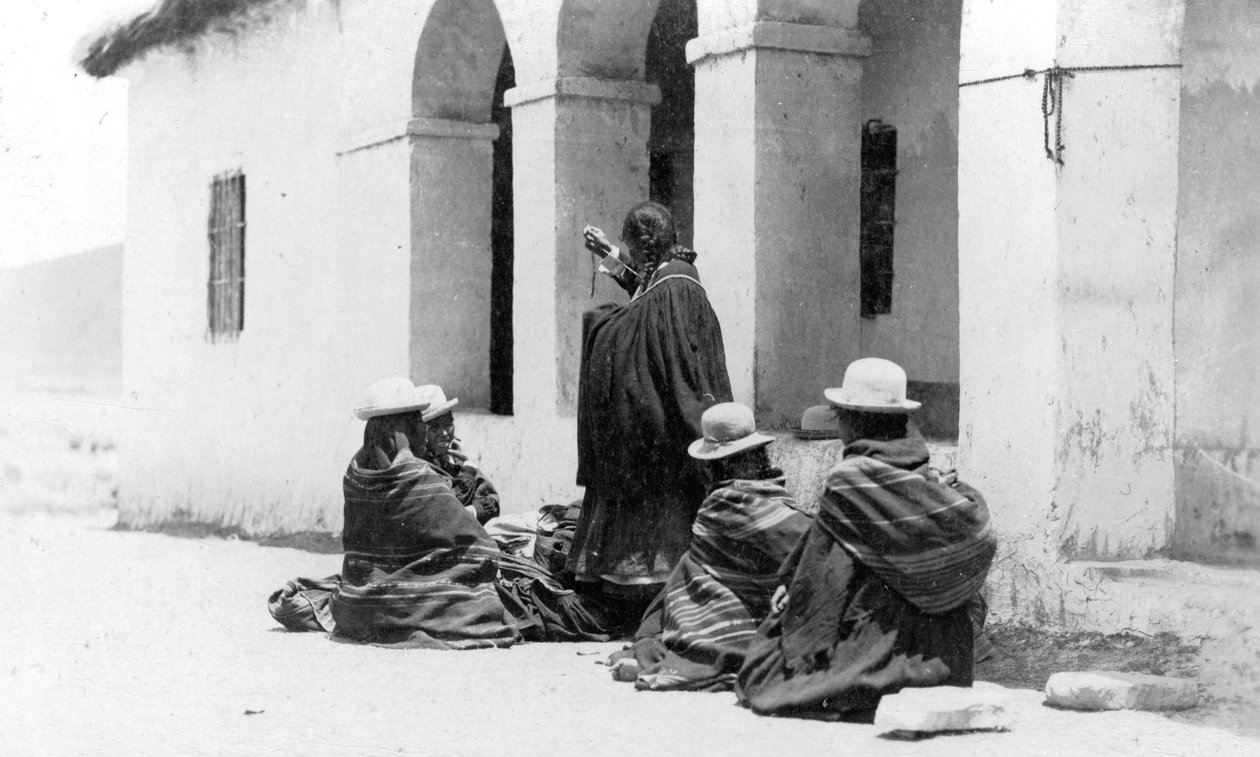 La Paz, Boliwia, ok. 1900 autorstwa Unbekannt