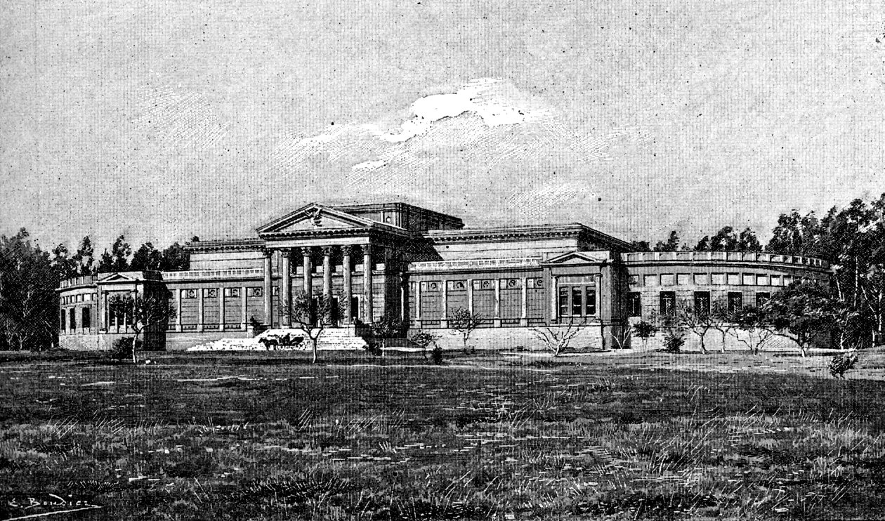 Muzeum La Plata, La Plata, Buenos Aires, Argentyna, 1895 autorstwa Unbekannt