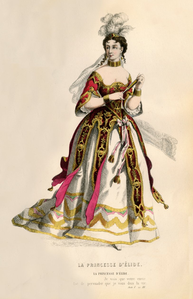 Księżniczka Elis, 1868. autorstwa Unbekannt