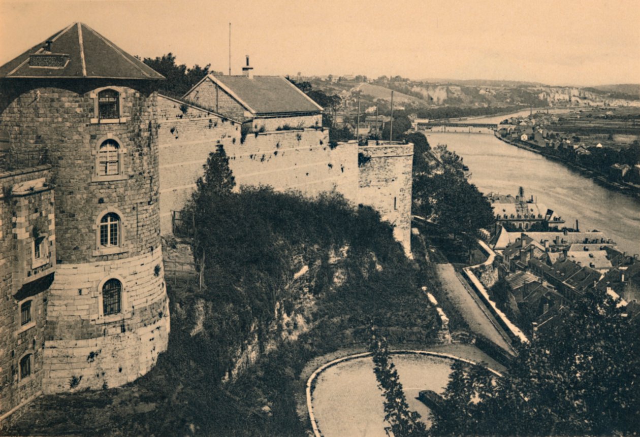 Wieża Cytadeli i Panorama Mozy, ok. 1900 autorstwa Unbekannt