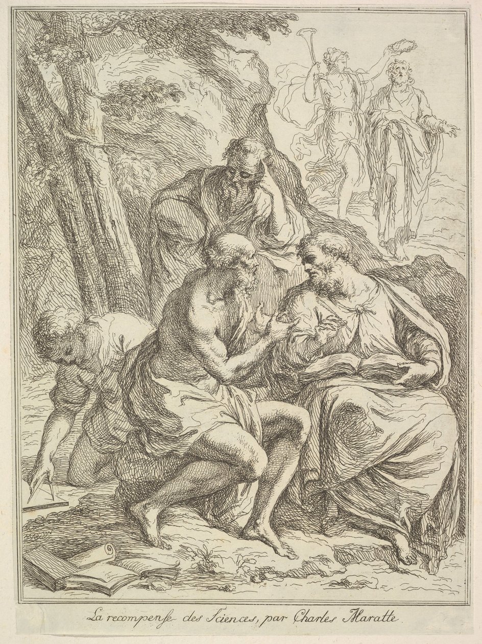 Nagroda Naukowa, 1640-1713. autorstwa Unbekannt