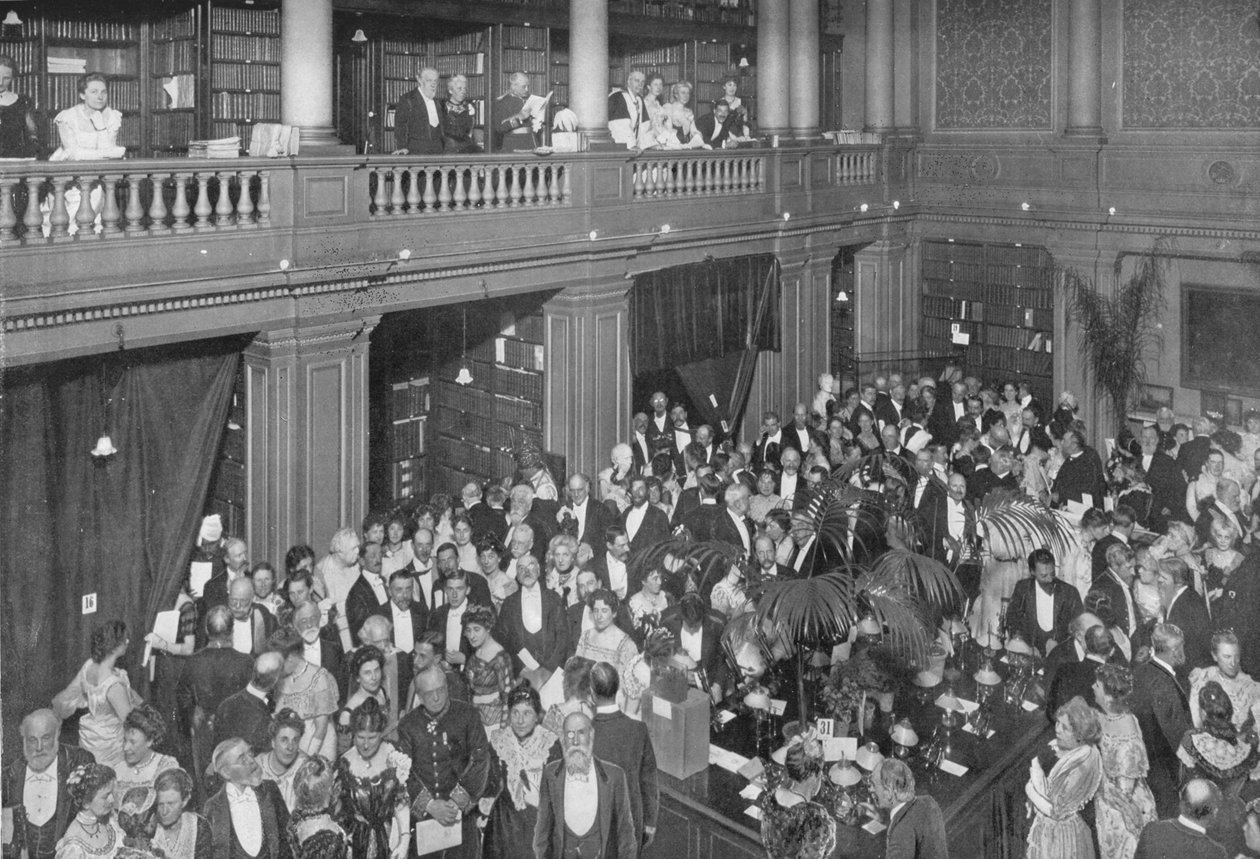 Wieczór kobiet w Royal Society, Londyn, c1903 1903 autorstwa Unbekannt