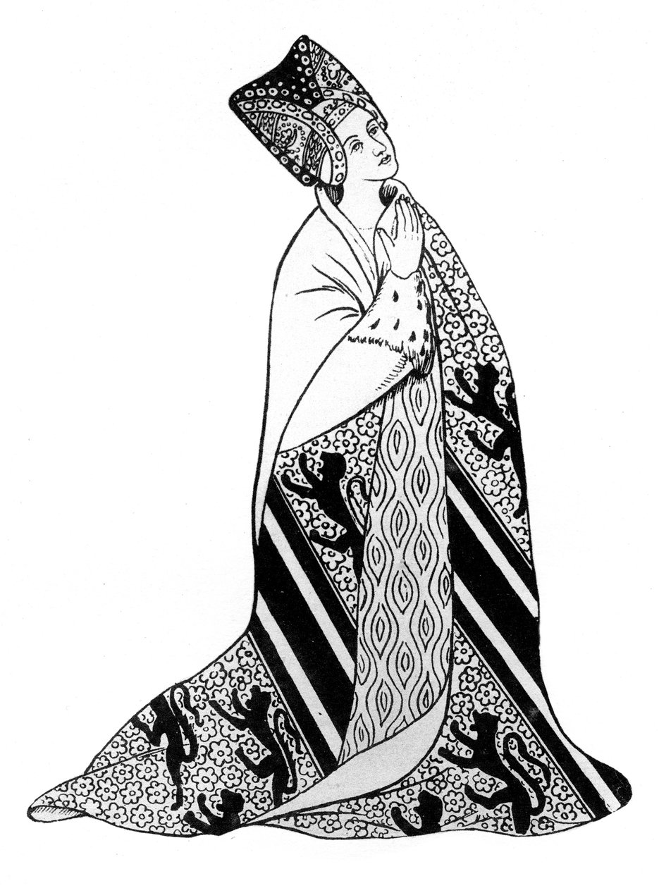 Lady Arderne, żona Sir Petera Arderne, sędziego i głównego barona skarbu, 1924 autorstwa Unbekannt