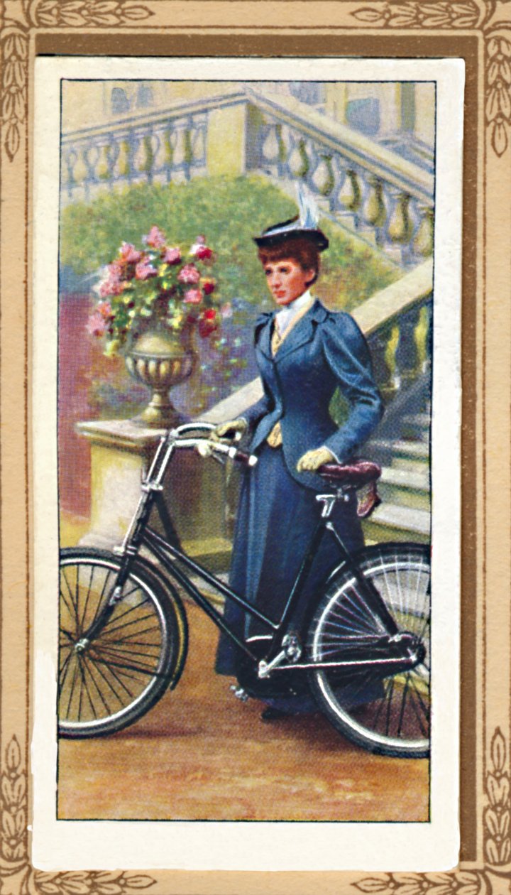 Pani Cyklistka, 1896, 1939 autorstwa Unbekannt