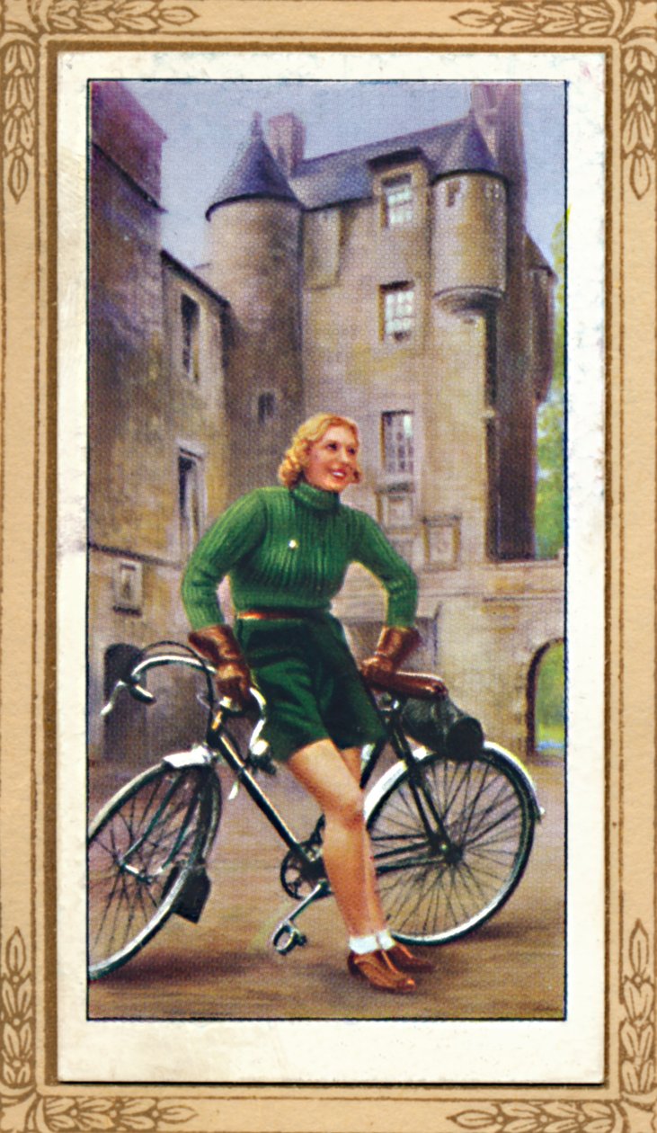 Pani Cyklistka, 1939, 1939 autorstwa Unbekannt