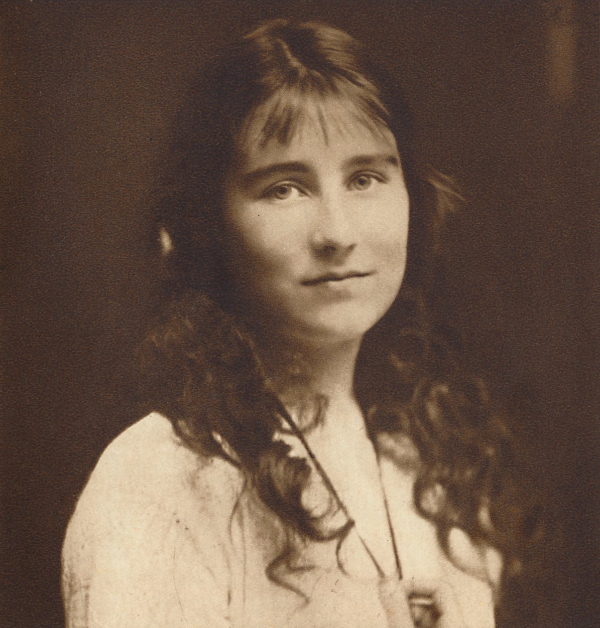 Lady Elizabeth Bowes-Lyon jako młoda dziewczyna, c1917, 1937 autorstwa Unbekannt