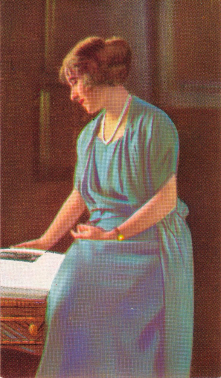 Lady Elżbieta Bowes-Lyons 1900-2002 autorstwa Unbekannt