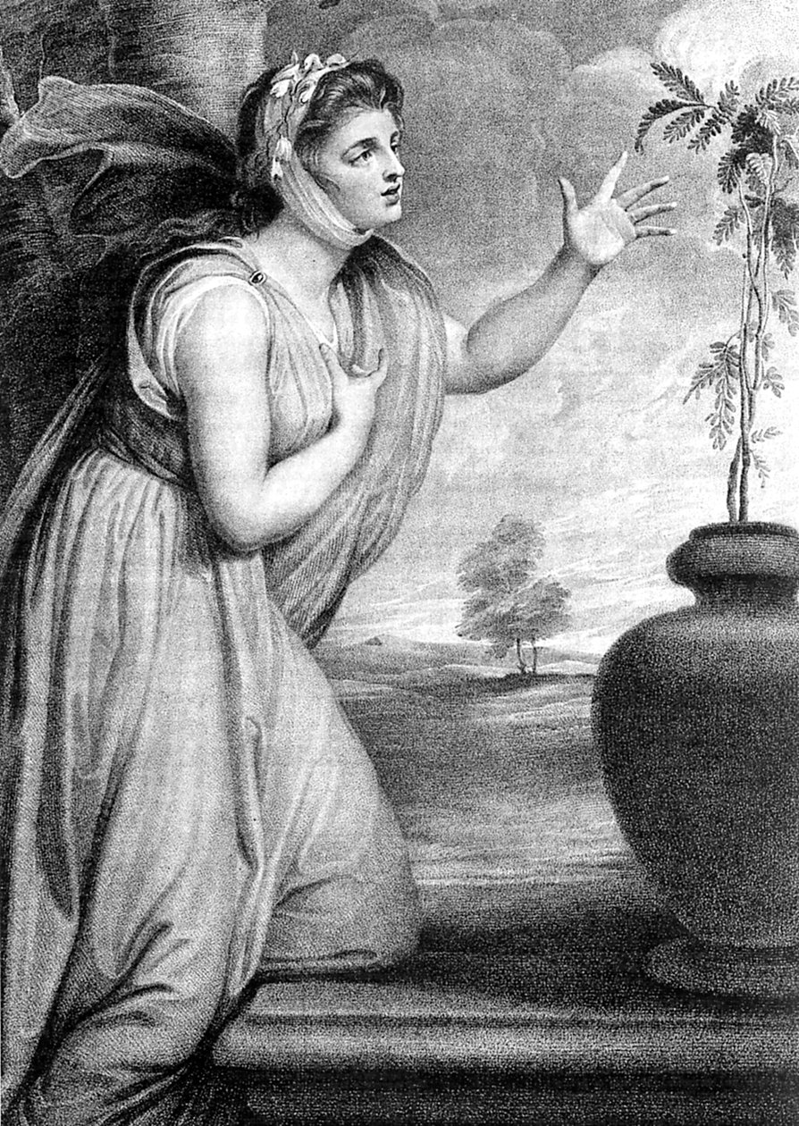 Lady Emma Hamilton, żona Sir Williama Hamiltona i kochanka Horatio Nelson autorstwa Unbekannt