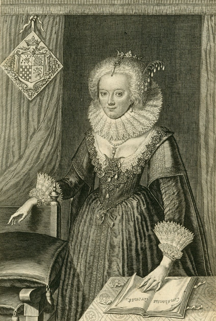 Lady Frances Stewart, księżna Richmond i Lennox 1647-1702, ok. 1663. autorstwa Unbekannt