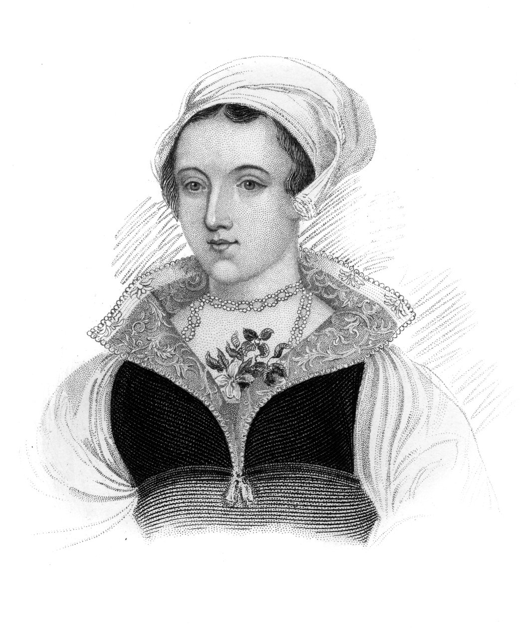 Lady Jane Grey, królowa Anglii, ok. 1850 r. autorstwa Unbekannt