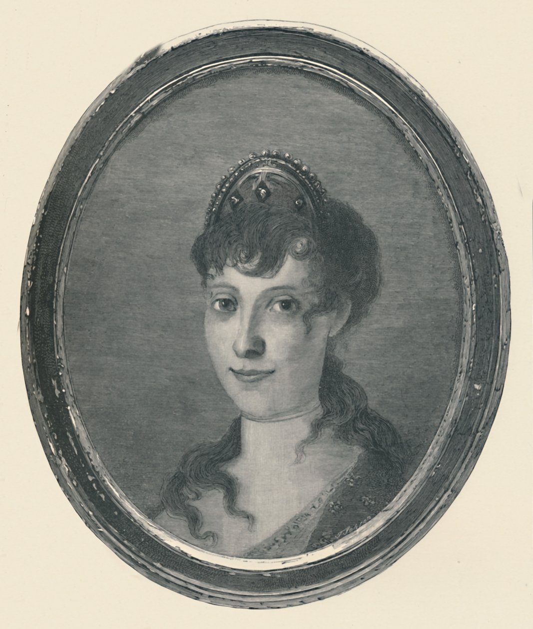 Laetitia Ramolino - Żona Carlo Buonaparte, matka Napoleona Bonaparte, c1780, 1896. autorstwa Unbekannt