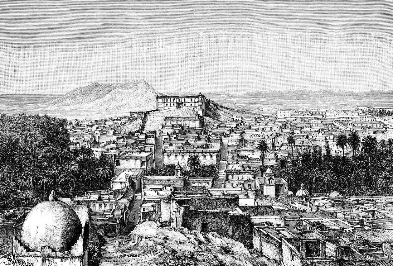 Laghouat, Algieria, 1895 autorstwa Unbekannt