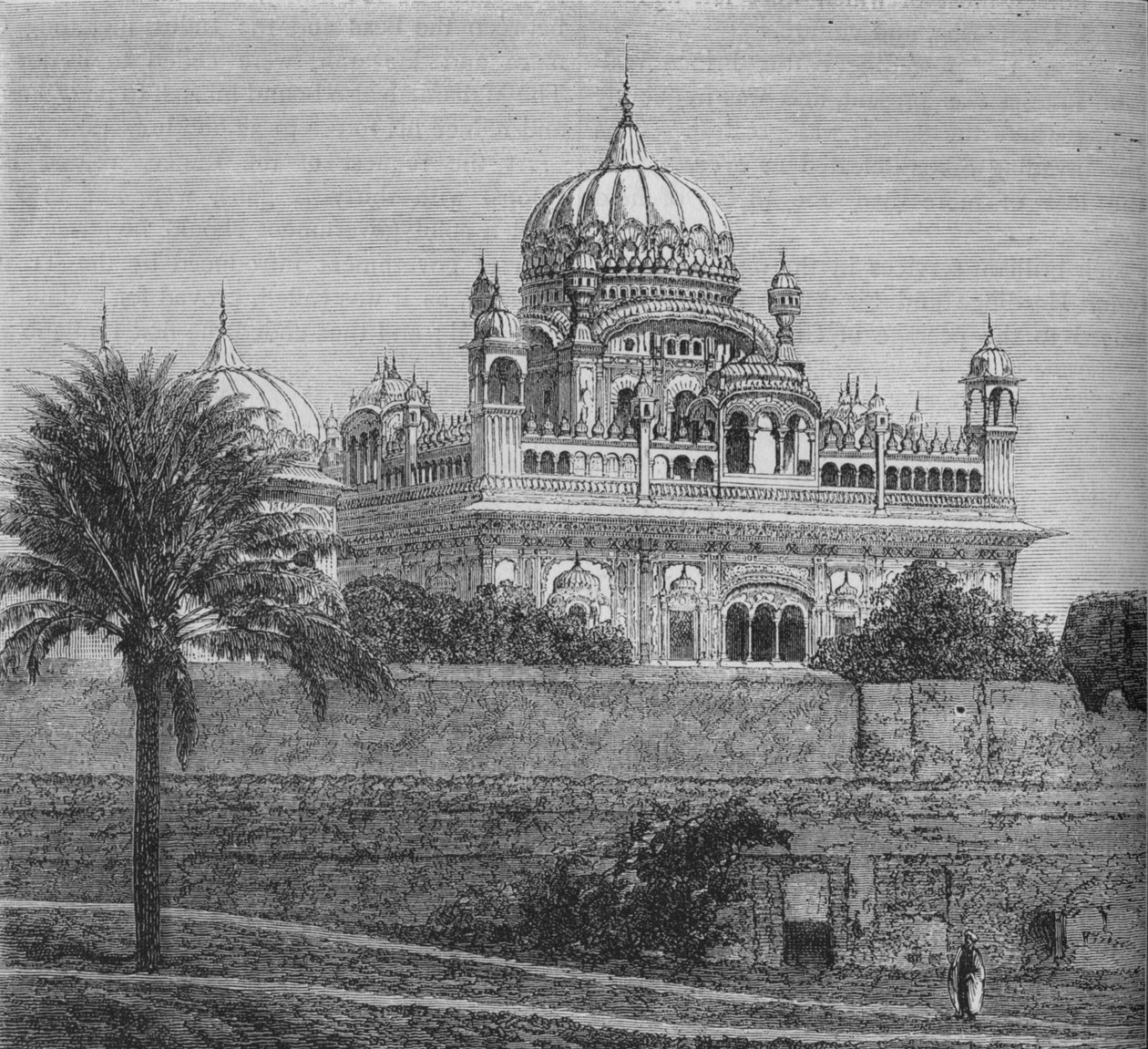 Lahore, ok. 1880 r autorstwa Unbekannt