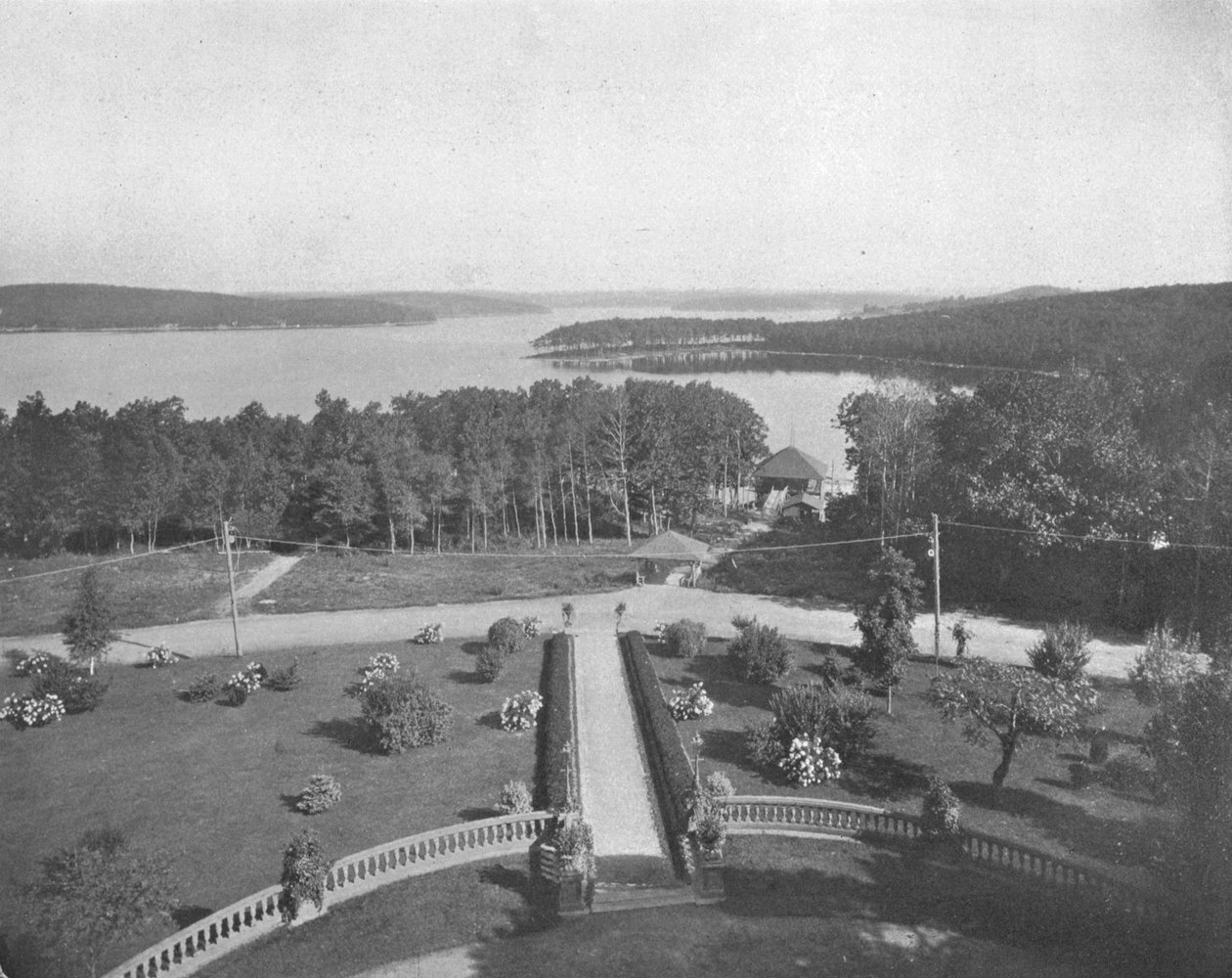 Jezioro Hopatcong, New Jersey, USA, ok. 1900. autorstwa Unbekannt
