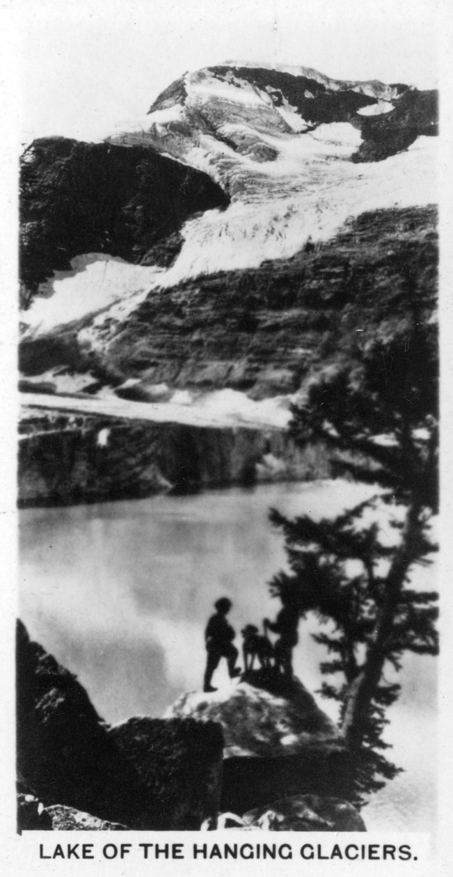 Jezioro Wiszących Lodowców, Kanada, ok. 1920 r. autorstwa Unbekannt